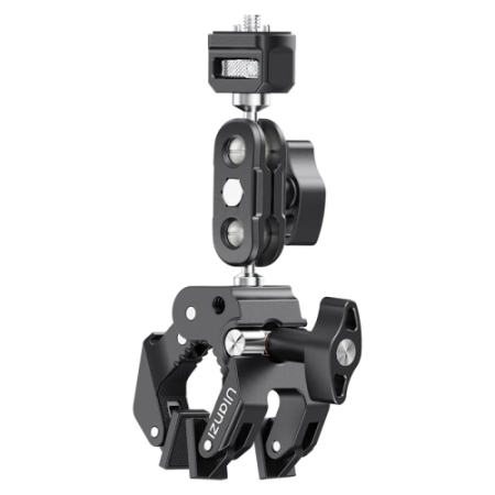 Ulanzi CO78 (C084) - zacisk Super Clamp z mini ramieniem Magic Arm z dwiema głowicami kulowymi